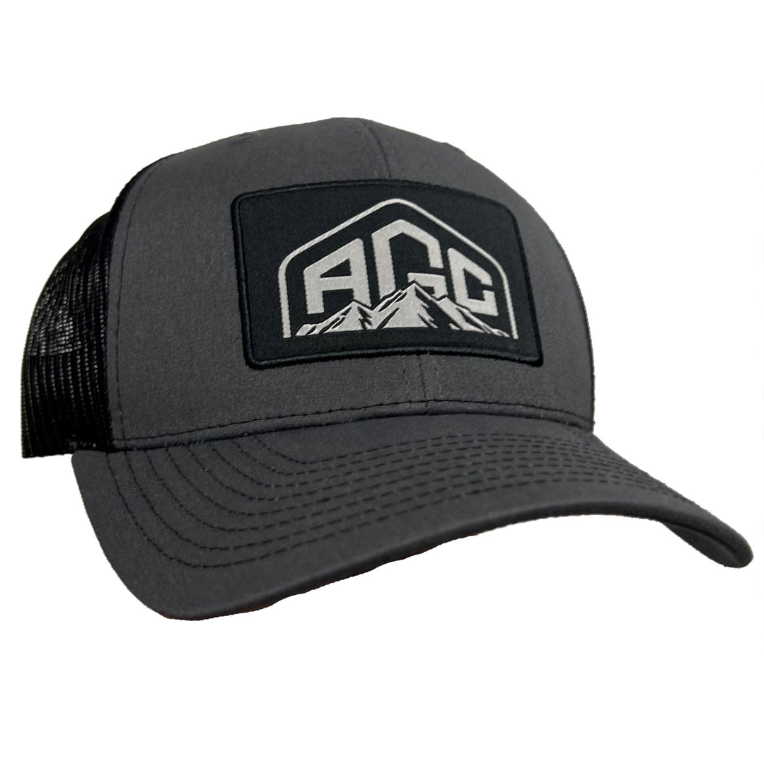 AGC Charcoal Patch Hat Alaska Guide Creations Charcoal/Black