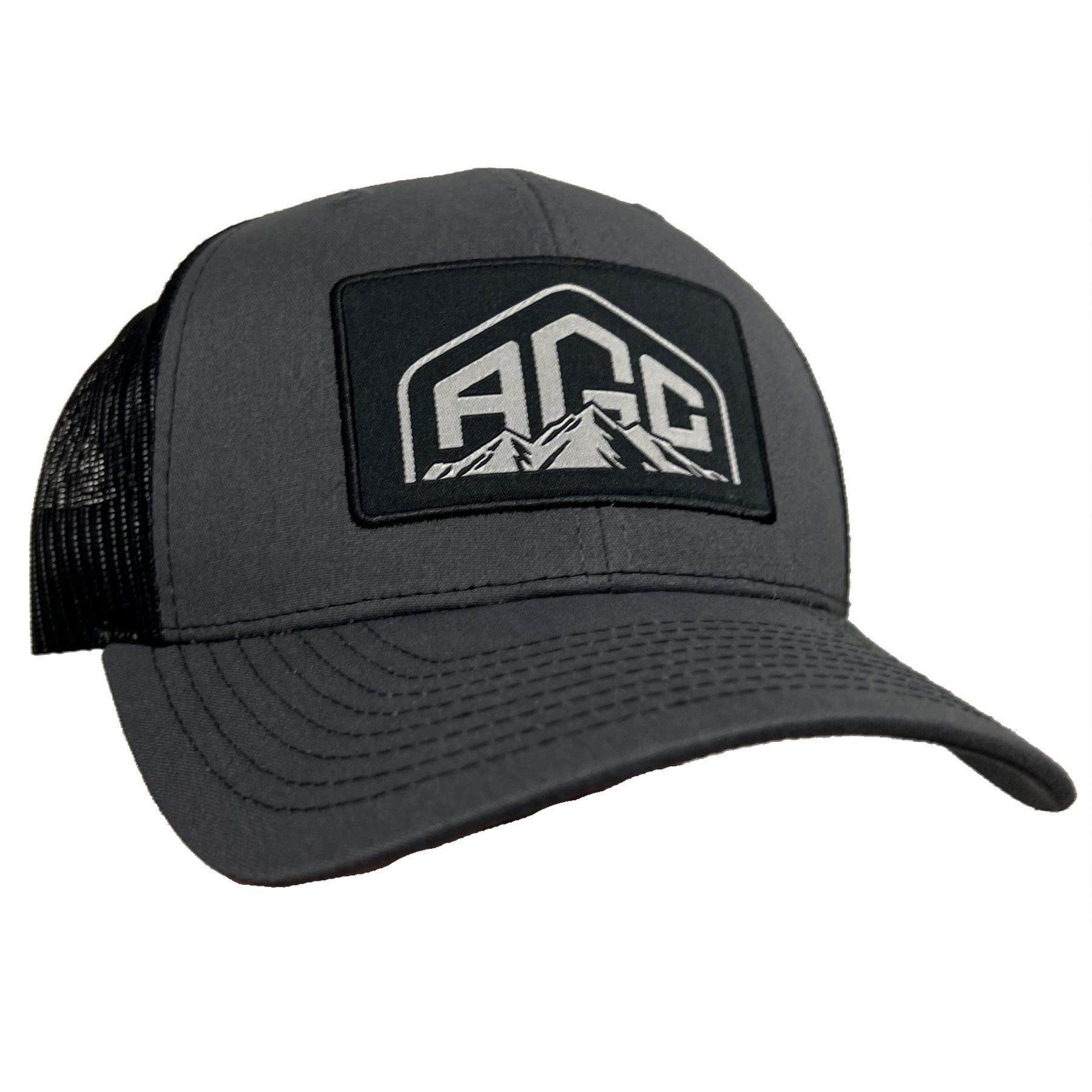 AGC Charcoal Patch Hat Alaska Guide Creations Charcoal/Black