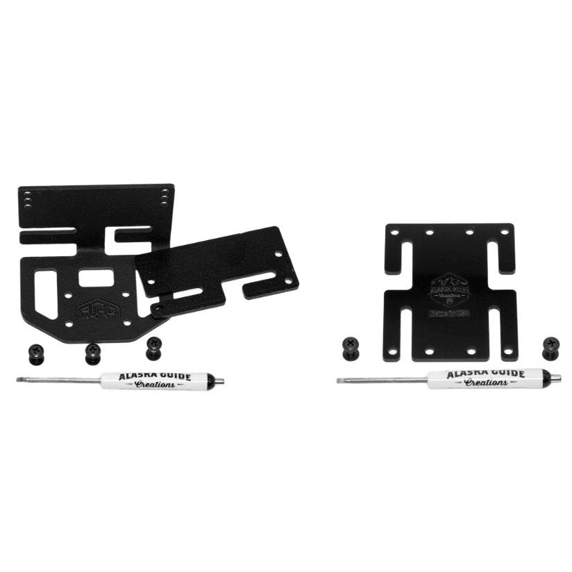 Black Arch Attachment Plates Alaska Guide Creations