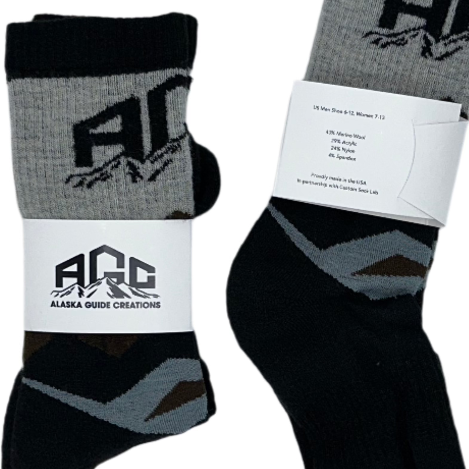 AGC Socks Mid Weight Crew Length