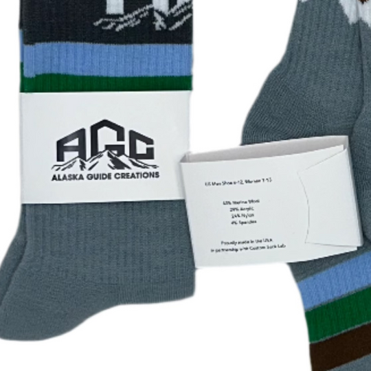 AGC Socks Light Weight Crew Length