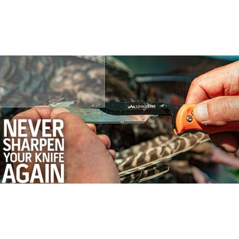 Outdoor Edge - 3.5" RAZORSAFE™ SERIES DROP-POINT REPLACEMENT BLADES Alaska Guide Creations