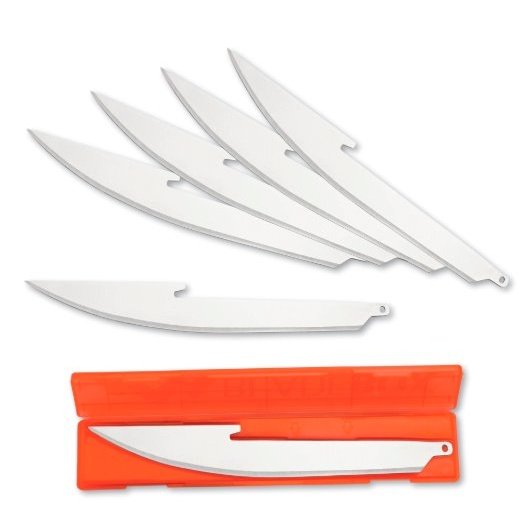 Outdoor Edge - 5.0" RAZORSAFE™ SERIES BONING/FILLET REPLACEMENT BLADES Alaska Guide Creations