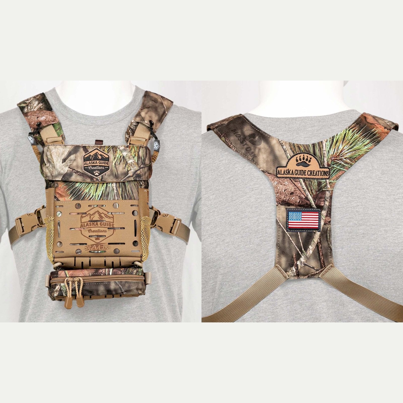 RAVUS Bino Pack Alaska Guide Creations Mossy Oak Break-Up Country