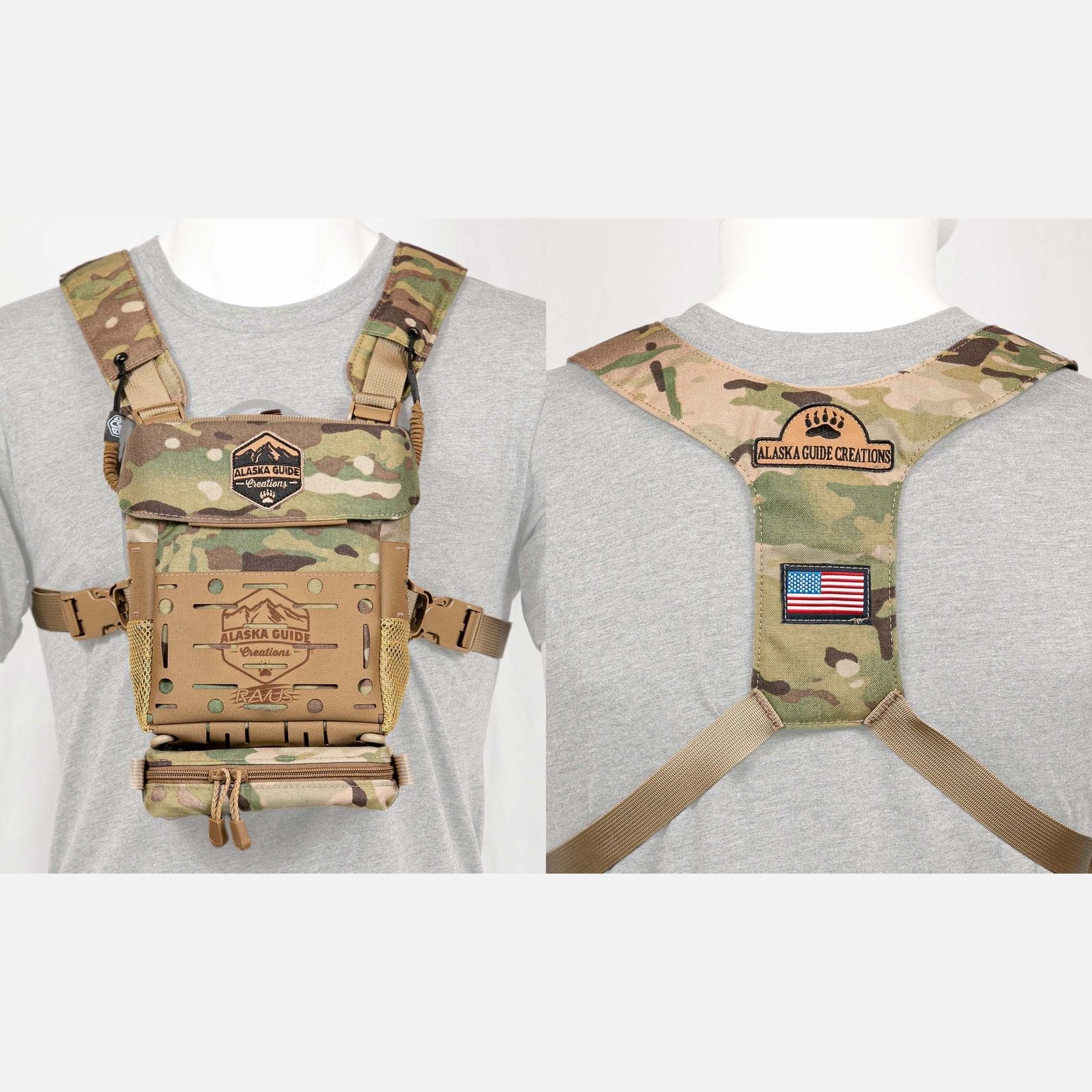 RAVUS Bino Pack Alaska Guide Creations MultiCam