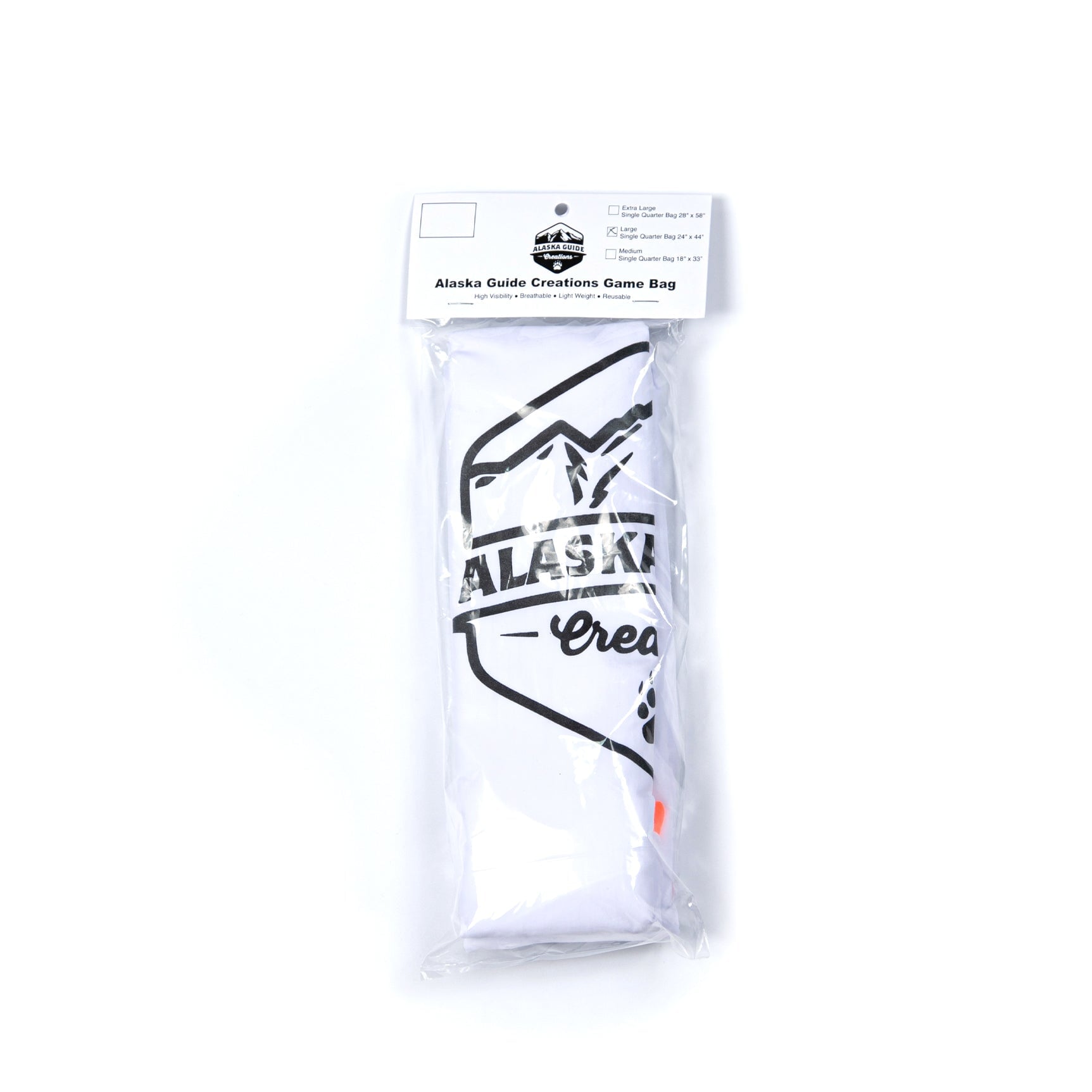 Single Quarter Game Bags Alaska Guide Creations Large - Elk Sized