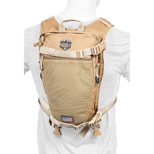Stalker Hydration Pack Hydration Pack Alaska Guide Creations Coyote Brown