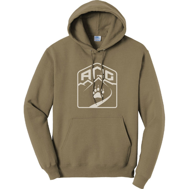 Bear Creek Hooded Sweatshirt Alaska Guide Creations Coyote XXL 