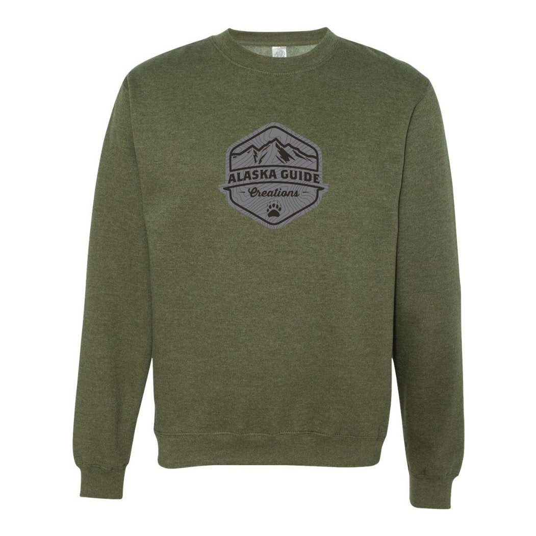 AGC Crew Neck Sweatshirt Alaska Guide Creations Small 