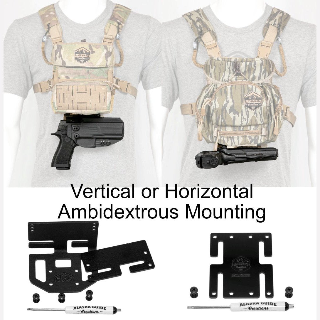Black Arch Holster Kit Alaska Guide Creations 
