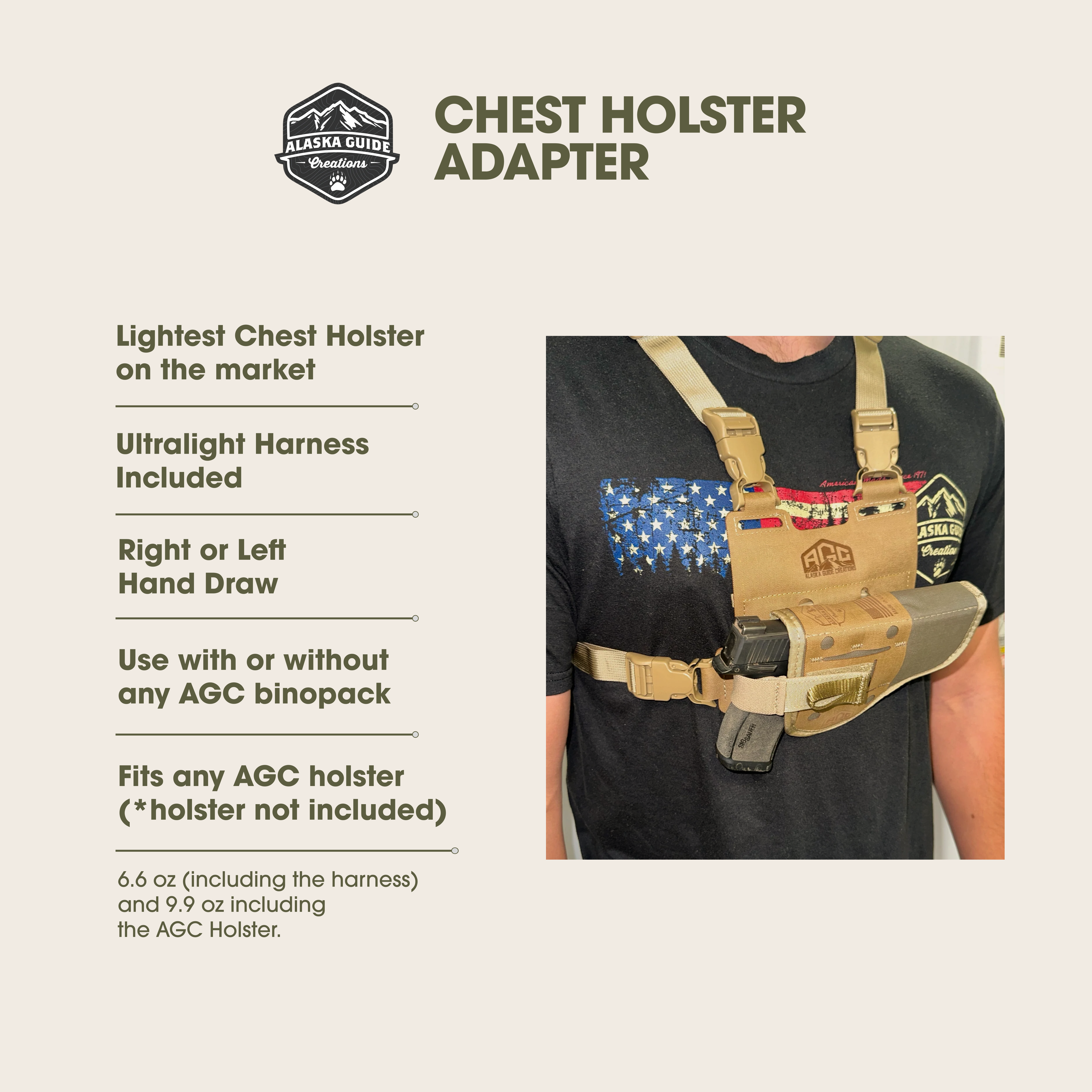Chest Holster Adapter