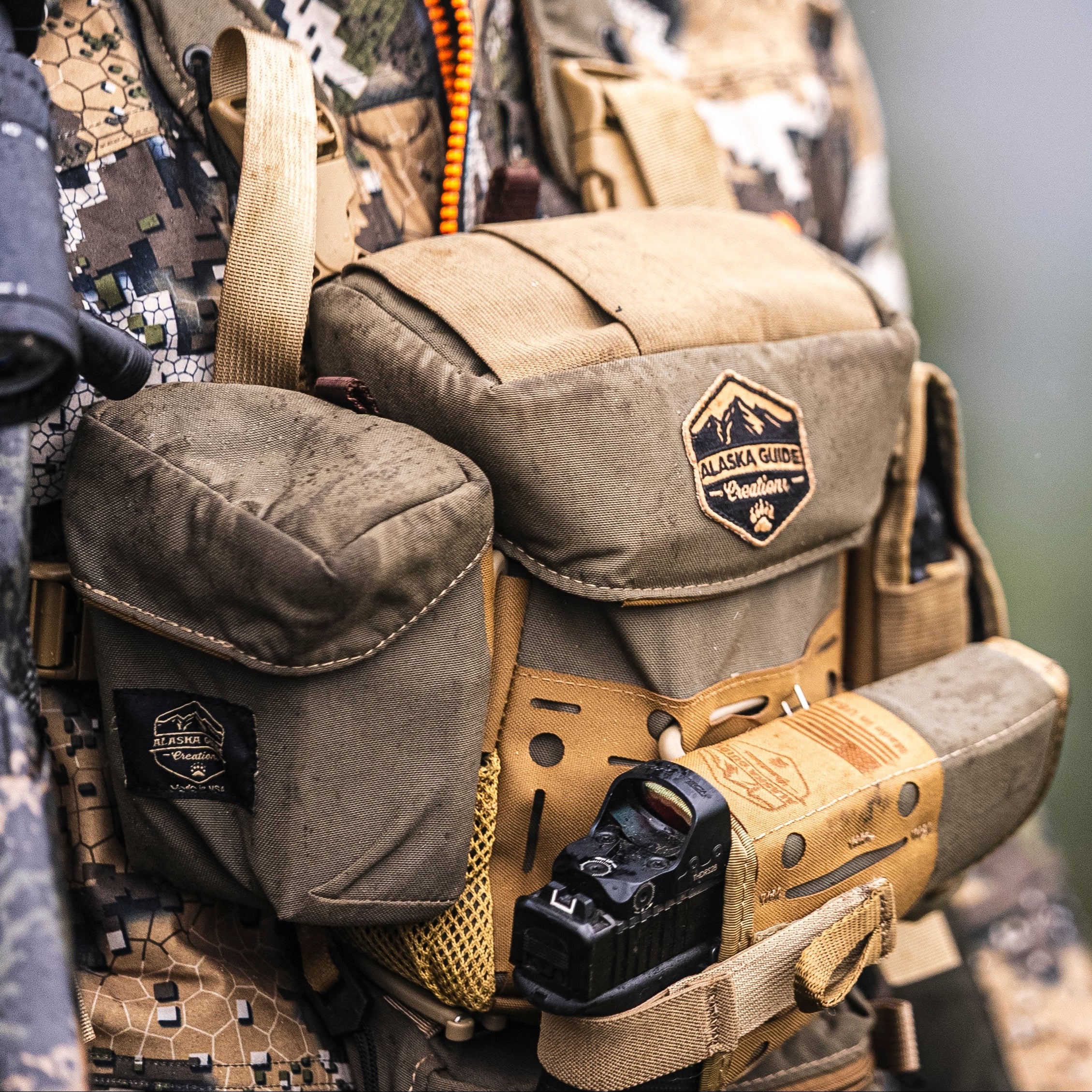 スリーラバーズ ロッキーマウンテン ミニバッグ 巾着 未使用 セット アナトミカ Alaska Classic Max Gen L Binocular Harness Pack – Alaska Guide