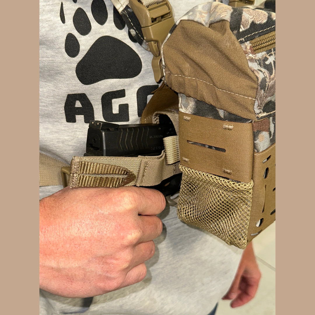blue force gear holster adapter Chest Holster Adapter – Alaska Guide Creations