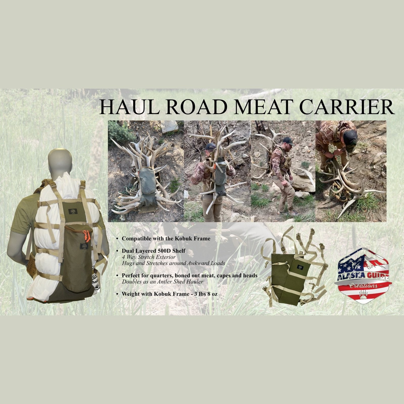 Haul Road Meat Carrier Alaska Guide Creations 