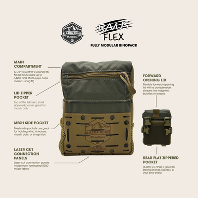 RAVUS FLEX Modular Binocular Harness Pack