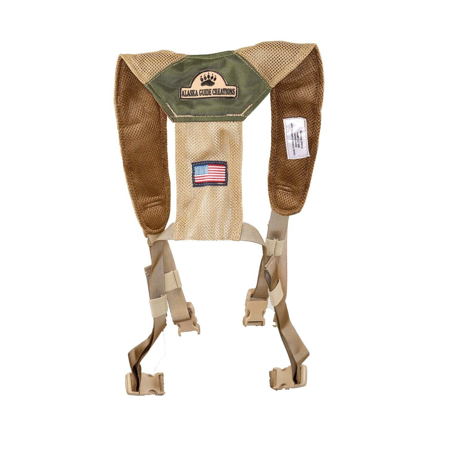 AGC Harness Alaska Guide Creations Ranger Green 