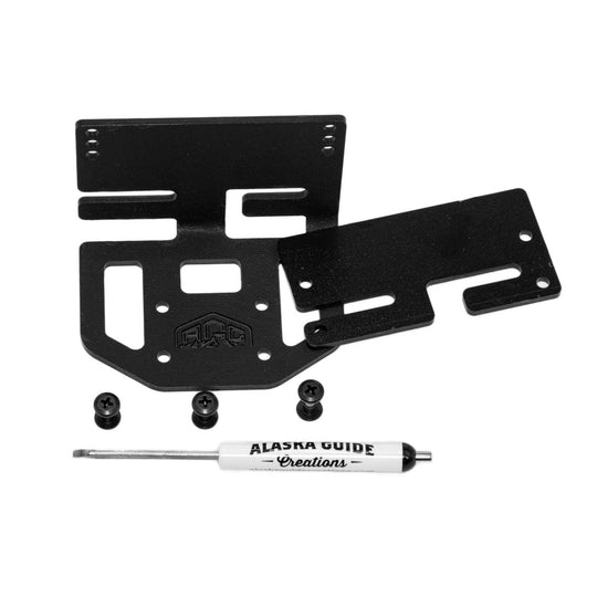 Black Arch Attachment Plates Alaska Guide Creations Vertical Plate 