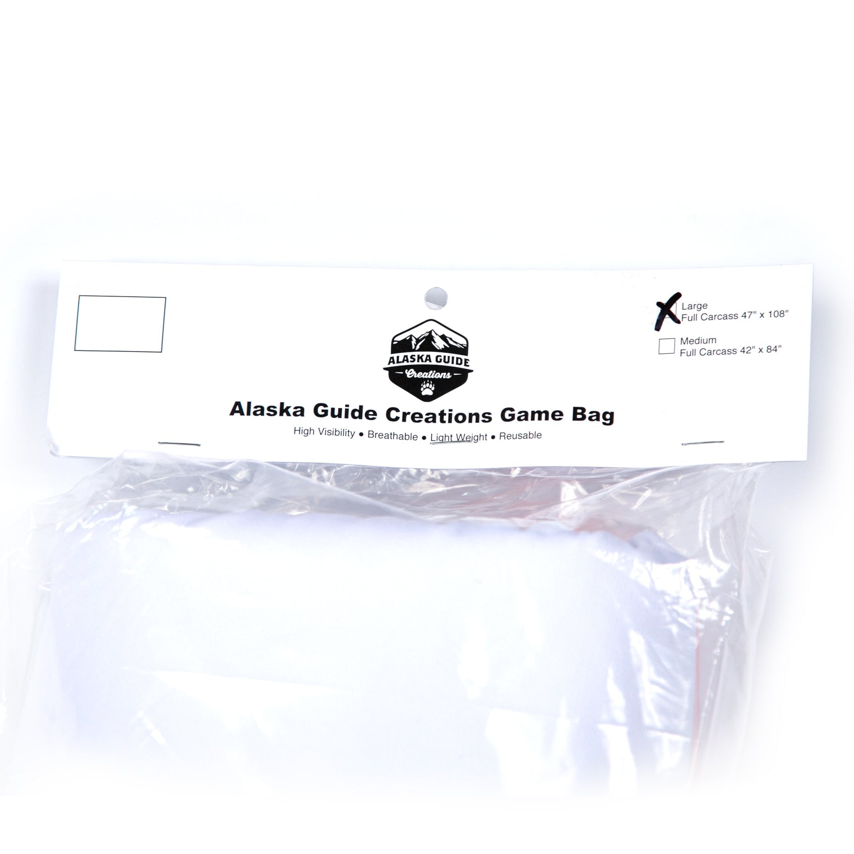 Full Carcass Bags Alaska Guide Creations 